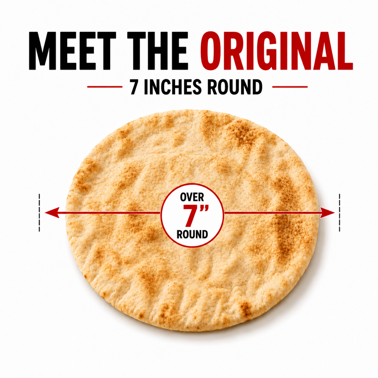 Cut Da Carb Original Thin Pita Bread 24-Pack