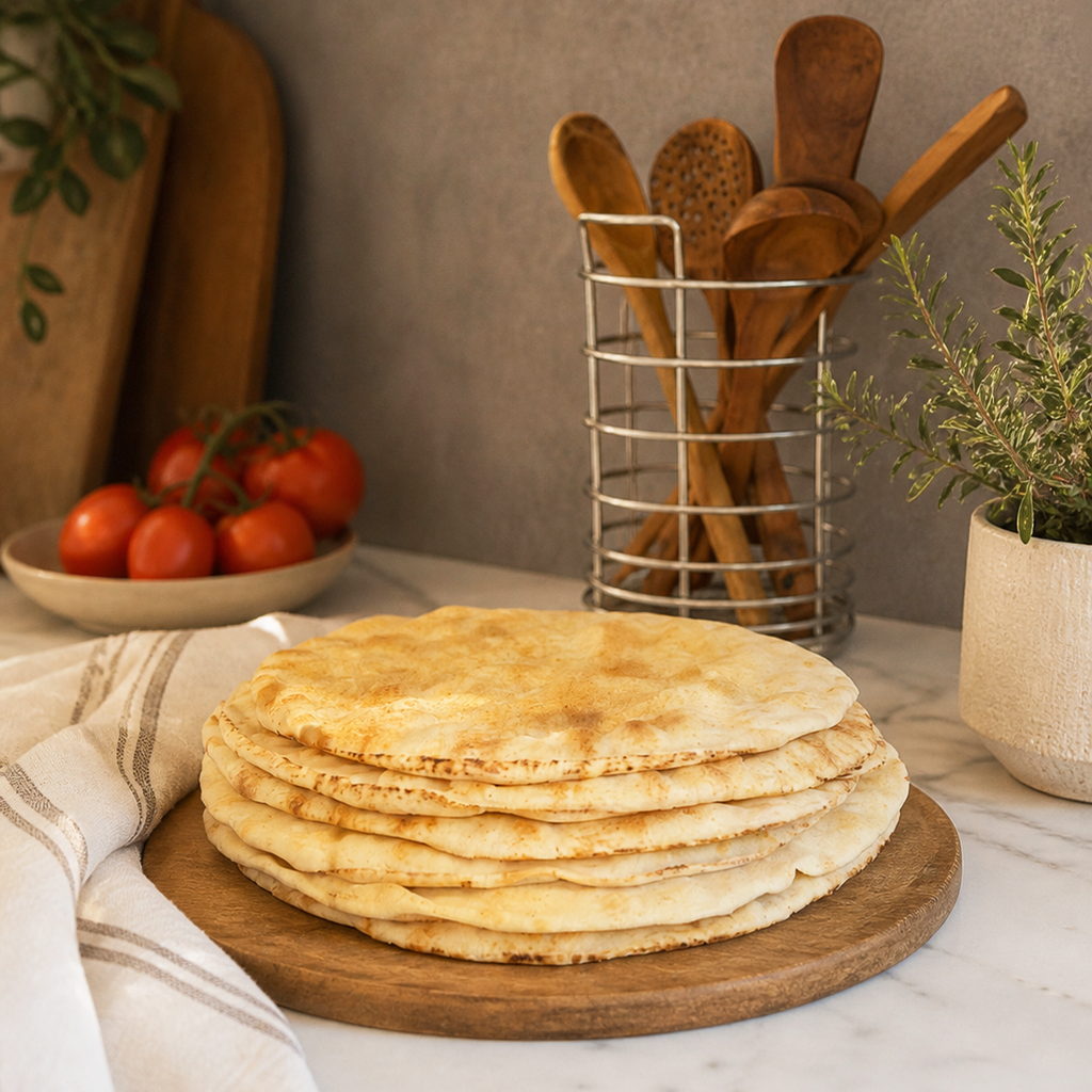 Cut Da Carb Jumbo Thin Pita Bread 12-Pack
