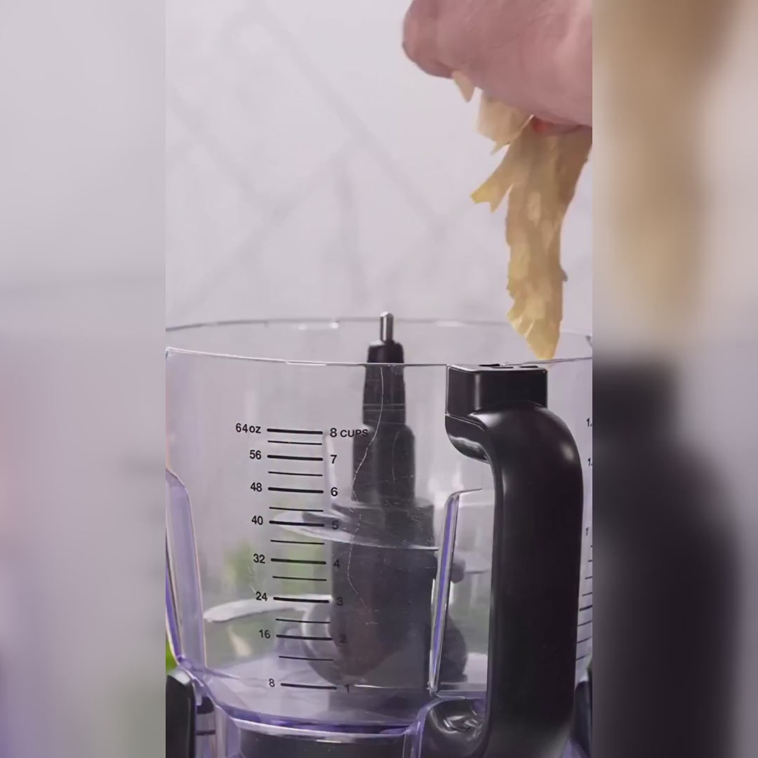 Cut Da Carb Flatbread Crumbs crispy coating video